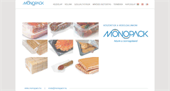 Desktop Screenshot of monopack.hu